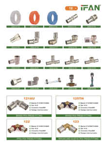 Raccords de plomberie IFAN pour tuyaux d'eau multicouches, raccords à sertir en laiton de 16 mm, raccords multicouches PEX - Product Image 6