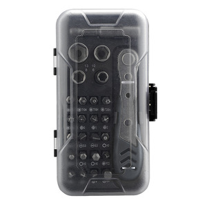 Jeu de tournevis à cliquet de 27 pièces, outils de réparation manuels, clés multi-usages haute dureté, douilles et ensembles d'adaptateurs - Product Image 3