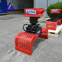 Grappin de démolition hydraulique rotatif de tri de qualité supérieure, populaire sur le marché européen, pour ZX18