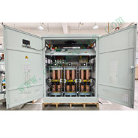 Régulateur de tension automatique à servomoteur triphasé SBW-F-1000KVA, stabilisateur de tension AVR, Estabilizador De Voltaje 400V