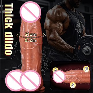 Juguete Sexual para Adultos con Ventosa, Realista, de Silicona, Sensación Realista, Suave, para Entrenamiento Vaginal y Anal, para Mujeres, Estimulación Vaginal y Anal - Product Image 1