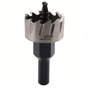 Scie cloche HSS Ttake 38 mm fabriquée en Italie pour le perçage du métal et du bois - Product Image 2
