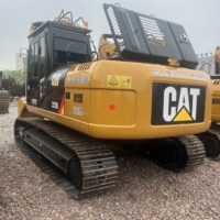 Excavatrice d'occasion Caterpillar CAT 323D de qualité supérieure, importée du Japon, 23T, avec service après-vente fiable