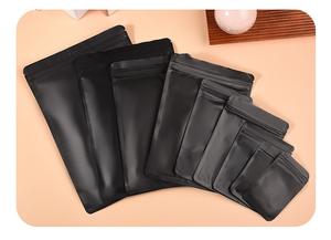 공장 도매 미니 지퍼 레이저 파우치 지퍼백 쇼핑백 로고 종이 마일라 백 지퍼락 씨앗 패킷 옅은 노란색 - Product Image 6