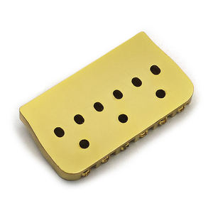 กีตาร์ไฟฟ้า 6 สายพร้อมสายโลหะผสมสังกะสีบาง บริดจ์แบบยึดติดรูปตัวยูแบบพับขอบ และอุปกรณ์เสริมสีทอง/สีเงิน/สีดำ - Product Image 5