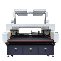 Machine de découpe laser haute vitesse 180x300cm pour la découpe de tissus sublimés