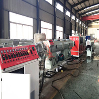 Línea de Producción de Tuberías de Plástico PVC, PE y PPR, Máquina de Fabricación