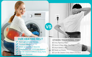 इलेक्ट्रिक साइटिक तंत्रिका उपचार इलेक्ट्रिक कमर समर्थन मालिश बेल्ट हीटिंग मशीन दर्द राहत कंपन कमर पीठ मालिश कमर पीठ मालिश - Product Image 6