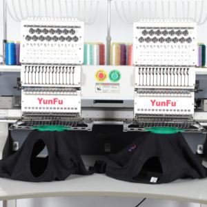 Double Head Automatic <strong>Embroidery</strong> <strong>Machine</strong> 400*500mm with Multi Needles Industrial <strong>Embroidery</strong> <strong>Machine</strong> - Product Image 2