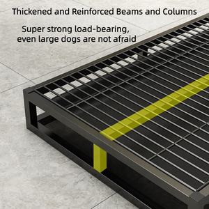 USMILEPET Bestseller Vassoio per Addestramento Cani in ABS con Cassetto Rimovibile Facile da Pulire Lavabile Supporto per Tappetini Igienici per Cuccioli - Product Image 5