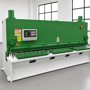 <span class=keywords><strong>Cisaille</strong></span> à guillotine CNC intelligente de 6 mm et 3200 mm avec contrôleur CybTouch 6 et support <span class=keywords><strong>pneumatique</strong></span> pour <span class=keywords><strong>acier</strong></span> doux - Product Image 1
