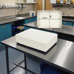 HS IP67 không thấm nước ABS nhựa bản lề bao vây DIN đường sắt hộp nối với ISO9001 chứng nhận và biểu tượng tùy chỉnh tùy chọn - Product Image 1