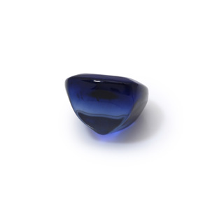 Cadermay Royal Blue Synthetic Sugar Tower Loose Gemstone 4x4mm To 10x10mm For Jewelry Making - Product Image 3