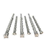 Jeu de forets hélicoïdaux SDS Max en carbure allié pour marteau perforateur, perçage de maçonnerie, longueur totale 110-2000 mm, pour machines de construction