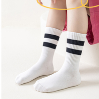 Chaussettes de sport en coton unisexes de haute qualité pour hommes et femmes, avec logo personnalisé, motif léopard, pour jeunes et adultes, collection automne