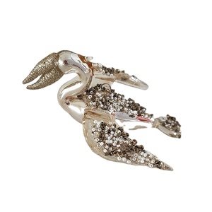 Nuevo diseño de cormoranes en forma de Animal pájaro estatuilla vidrio soplado adorno de Navidad para el árbol de Navidad Decoración - Product Image 6