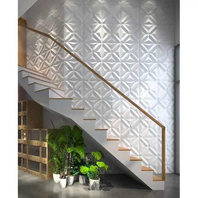 Interior decorative waterproof modern design 3d wall panels