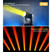 Projecteur LED IP66 100W à Tête Mobile Laser, 10 Gobos Rotatifs, 23 Gobos Statiques, 12 Couleurs, 10000K, DMX512, Prisme Linéaire 6 Facettes, Éclairage de Scène