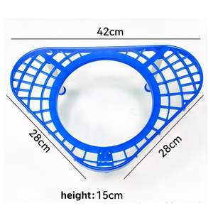 Équipement <span class=keywords><strong>de</strong></span> pigeon en plastique Nid <span class=keywords><strong>de</strong></span> pigeon Bassin Triangle Support Cadre pigeon Support <span class=keywords><strong>de</strong></span> nid d'éclosion - Product Image 2