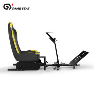 Gy035 Bán Buôn Gấp Khung Đơn Giản Racing Ghế Giả Lập Trò Chơi Video Racing Simulator Ghế Cho Đồng Tiền Hoạt Động Trò Chơi - Product Image 4