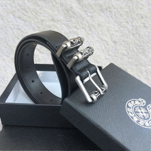 Cinturón Decorativo de Cuero Vacuno Genuino con Hebilla de Rodillo Retro Personalizada, Estilo Casual y a la Moda, Estilo Cuervo - Product Image 3