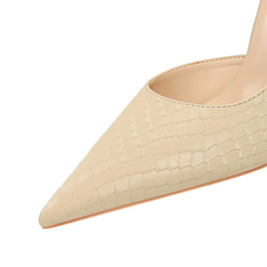 2025 New Snake Pattern Women Pumps Sexy Party Stiletto Wedding <b>Shoes</b> Large Size 43 Female Luxury High Heels - Product Image 5