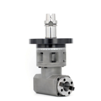 Cabezal de Fresado Lateral CNC de Alta Resistencia WEDN HSK63A BT40, Entrada BT40, Salida en Ángulo de 90 Grados, para Fresado de Superficies y Perforación de Corte Pesado