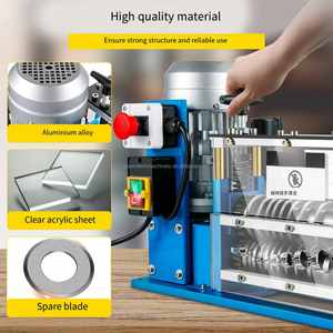Machine à dénuder les fils électriques portable, dénudeur de câbles pour le recyclage du cuivre, machine à broyer les fils d'aluminium - Product Image 2