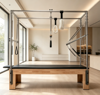 OEM Ensemble d'équipement de Pilates en bois de chêne : Lit de Pilates, Reformer, Cadillac, pour entraînement corporel complet multifonctionnel à domicile, à vendre