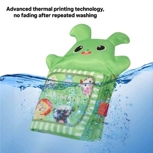 Ysj giá rẻ Giá Đầu giáo dục 2 trong 1 mới sinh ra bé cuốn sách màu đen trắng mềm Panda động vật tay con rối với BB âm thanh - Product Image 5