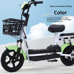 Nueva bicicleta eléctrica estándar nacional para adultos bicicleta de pedal de viaje de dos ruedas personalizada - Product Image 1