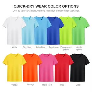 Camisetas de Running para Maratón al por Mayor, Camisetas Publicitarias con Impresión 3D, Camisetas de Poliéster con Logotipo Personalizado, Camisetas Blancas para Sublimación - Product Image 2