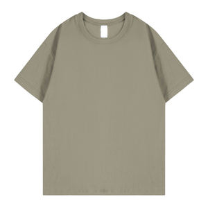 Camiseta de hombre de alta calidad 100% algodón, impresión personalizada con logotipo, camiseta holgada, de peso pesado, diseño gráfico al por mayor, unisex. - Product Image 2