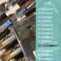 Disque dur interne d'entreprise neuf ST12000NM0007 12 To reconditionné, 7200 tr/min, 3,5 pouces, SATA 6 Gbit/s, cache 256 Mo