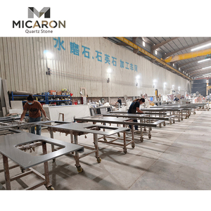 MC7142 Pietra <span class=keywords><strong>di</strong></span> Quarzo Venice Mist per Piani Cucina, Lastra <span class=keywords><strong>di</strong></span> Quarzo su Misura per Progetti Alberghieri - Product Image 4