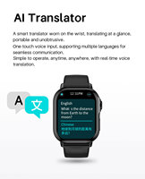 Reloj Inteligente con IA DF01 Pro, Pantalla AMOLED, Batería de 5-10 Días, Monitor de Actividad Física Multideportivo, Asistente de Voz con IA, Traducción, Contestación de Llamadas
