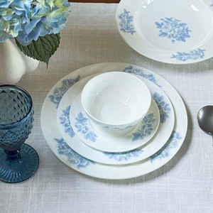 จานเซรามิคลายดอกไม้สีเขียวสไตล์วินเทจฝรั่งเศส จานของหวาน จานพาสต้า - Product Image 4