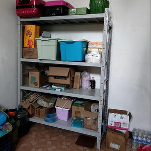 Estantes de almacenamiento Almacén de Servicio Ligero Estantes de almacenamiento de carga pequeños Accesorios de acero de metal Estante de hardware para exhibición de zapatos cosméticos - Product Image 6