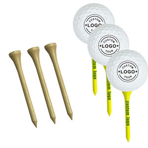 Tees de <span class=keywords><strong>Golf</strong></span> Personalizados con Logotipo Impreso, Profesionales, de 54 mm, 70 mm, 83 mm, 2 <span class=keywords><strong>3</strong></span>/4 Pulgadas, Ecológicos, en Caja de Papel de Bambú y <span class=keywords><strong>Madera</strong></span> - Product Image 1