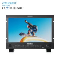 Moniteur de studio FEELWORLD SEETEC P173 PRO, livraison rapide, 17,3 pouces, 1000 nit IPS, 3G-SDI, HDMI 2.0, moniteur de diffusion pour réalisateur, logo personnalisé