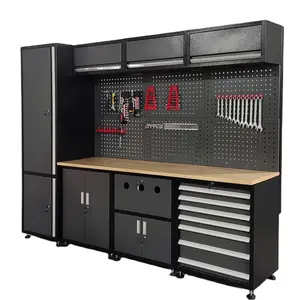 Industrial work bench heavy duty electronic Worong for ESD workbench with tool cabinets