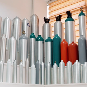 ZX alto ISO7866 per uso alimentare TPED CO2 serbatoio di <span class=keywords><strong>Gas</strong></span> 1kg-166, 7bar AA6061-T6 cilindro di alluminio macchina di Soda varie dimensioni 2KG 10KG - Product Image 6