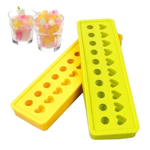 customized design ice cube tray Silicone Cake Mold Ice Cube Tray Jelly Biscuits Chocolate Candy Baking Mold