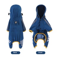 Imperméable pour chien tout compris poncho imperméable à quatre pattes Teddy jour de pluie vêtements pour animaux de compagnie petits et moyens chiens Bichon