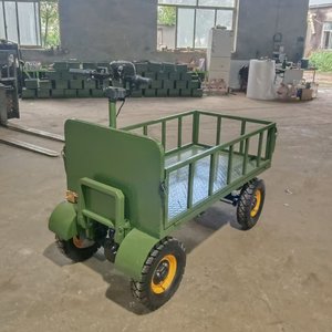 Carretilla Eléctrica <span class=keywords><strong>de</strong></span> Cuatro Ruedas Más Vendida con Barandillas, Vehículo <span class=keywords><strong>de</strong></span> Transporte <span class=keywords><strong>de</strong></span> <span class=keywords><strong>Carga</strong></span>, Capacidad <span class=keywords><strong>de</strong></span> <span class=keywords><strong>Carga</strong></span> 1000 kg, Motor <span class=keywords><strong>de</strong></span> 1000 W - Product Image 5