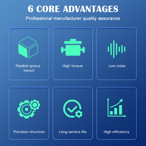 Nema 34 эквивалентная 90-градусная прямоугольная коническая Планетарная коробка передач для серводвигателя - Product Image 6