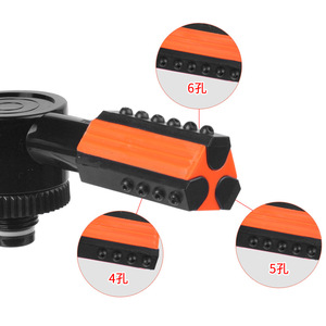 Sistema de riego de césped de plástico Huabangshi con aspersor de doble brazo y rotación automática con control de flujo de agua - Product Image 2