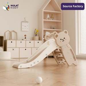 Kids <strong>Indoor</strong> <strong>Slide</strong> Plastic Foldable Toddler Play Set Safe Smooth <strong>Slide</strong> for Home Kindergarten OEM Factory - Product Image 1