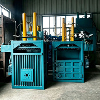 Presse à balles hydraulique mobile, presse à balles hydraulique horizontale pour métaux, petite presse à balles hydraulique efficace et durable pour le carton
