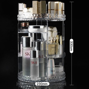 360 Rotating Acrylic Makeup Organiser, Multi-function Adjustable Spinning Holder, Storage Cosmetic - Product Image 5